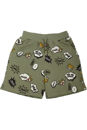 Kenzo Shorts Deportivos De Algodón