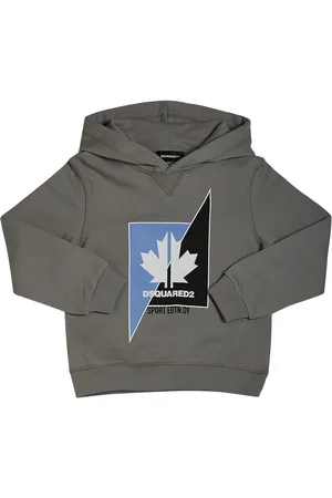 Dsquared2 Sudadera De Algodón Con Estampado