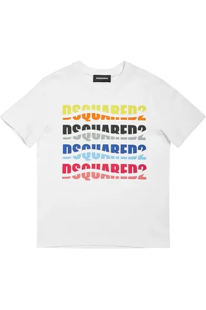 Dsquared2 Camiseta De Jersey De Algodón Estampada