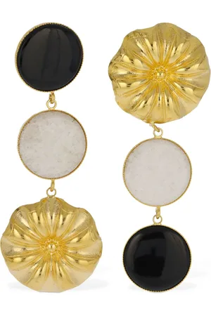 Destree Pendientes De Doble Piedra