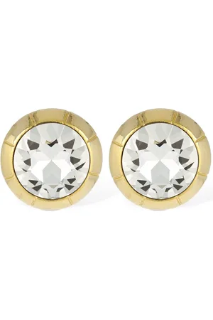 Alessandra Rich Pendientes Con Cristal