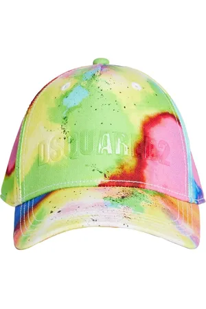 Dsquared2 Gorra De Algodón Tie Dye