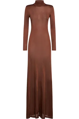Tom Ford Vestido Largo De Viscosa
