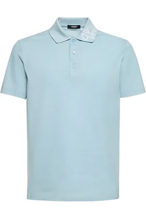 VERSACE Polo De Algodón Piqué
