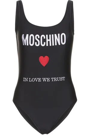 Moschino Bañador Entero De Lycra Con Logo