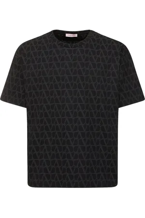 VALENTINO Camiseta De Algodón Estampada