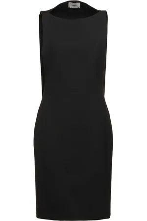 COPERNI Vestido Midi De Crepé Espalda Abierta