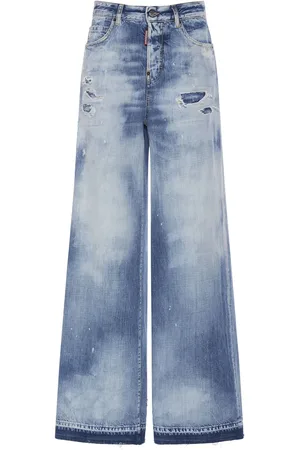 Dsquared2 Jeans Anchos Lavados
