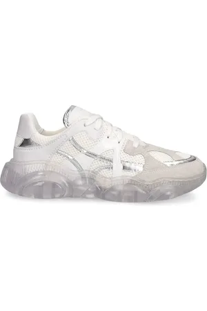 Moschino Sneakers De Malla Y Piel