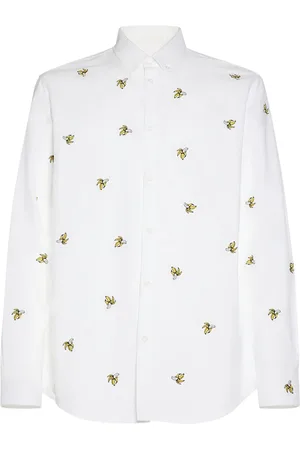 Dsquared2 Camisa De Algodón Bordada