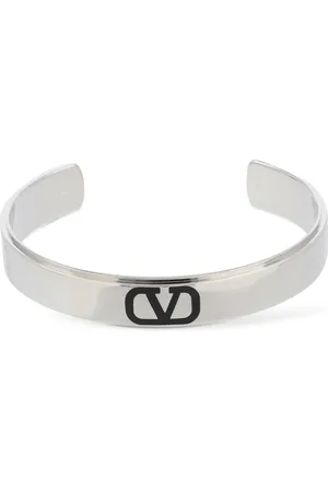 VALENTINO GARAVANI Brazalete Rígido Con Logo V