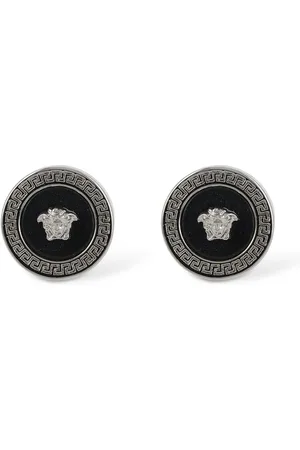 VERSACE Pendientes Con Logo