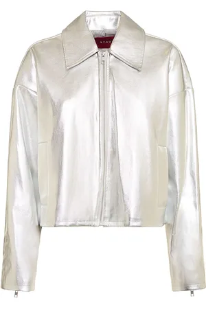 Staud Chaqueta Con Cremallera Metálica