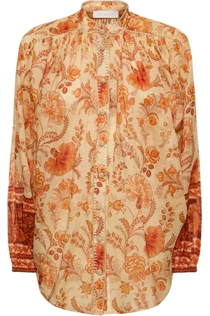 ZIMMERMANN Camisa De Ramio Estampado