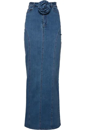 ROTATE Falda De Denim Stretch