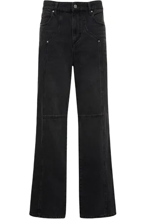 Marant Etoile Pantalones Rectos De Algodón