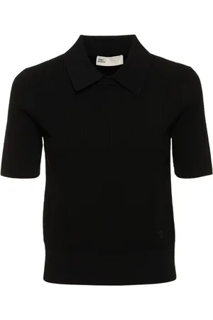 Tory Burch Top De Viscosa Con Cuello