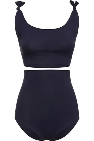 ISOLE & VULCANI Bikini De Algodón Jersey Sin Costuras