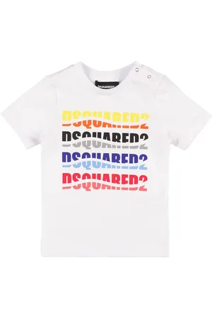 Dsquared2 Camiseta De Jersey De Algodón Estampada