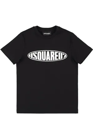 Dsquared2 Camiseta De Jersey De Algodón Con Logo