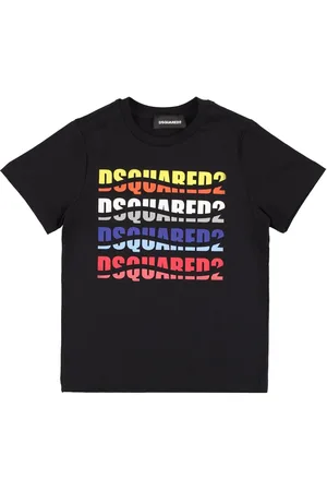 Dsquared2 Camiseta De Jersey De Algodón Estampada