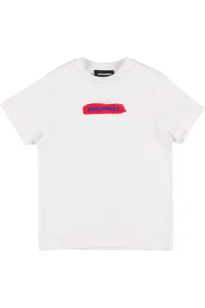 Dsquared2 Camiseta De Jersey De Algodón Con Logo