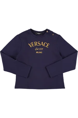 VERSACE Sudadera Con Logo Bordado