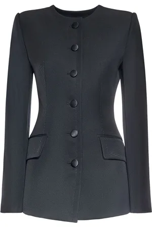 Dolce & Gabbana Chaqueta De Crepé De Lana