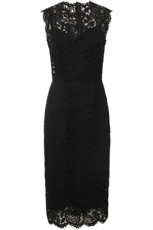 Dolce & Gabbana Vestido Midi De Encaje
