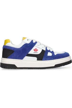 Dsquared2 Sneakers De Techno Y Piel Con Cordones