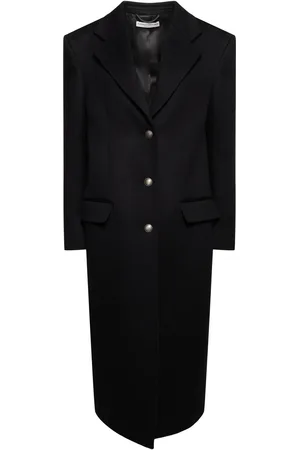 Alessandra Rich Abrigo Oversize De Lana