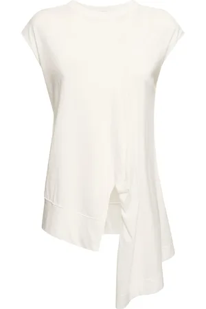 YOHJI YAMAMOTO Camiseta De Algodón Jersey