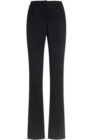 Dolce & Gabbana Pantalones Rectos De Cady Stretch