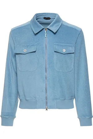 Tom Ford Chaqueta De Algodón Con Cremallera