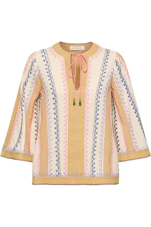 ZIMMERMANN Top De Algodón Bordado
