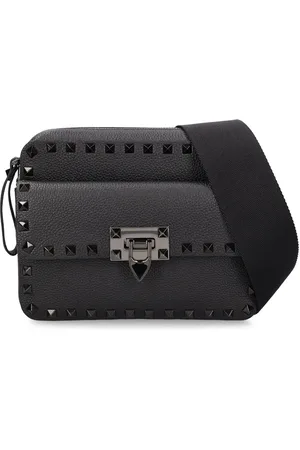 VALENTINO GARAVANI Bolso De Hombro Rockstud De Piel De Grano