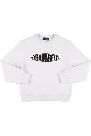 Dsquared2 Sudadera De Algodón Con Logo Estampado