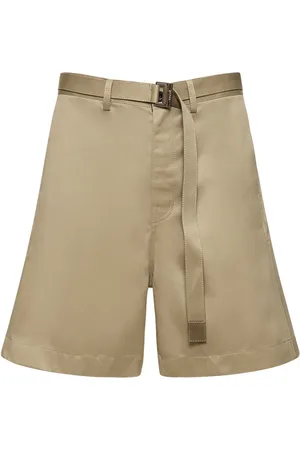 SACAI Shorts Chinos De Algodón