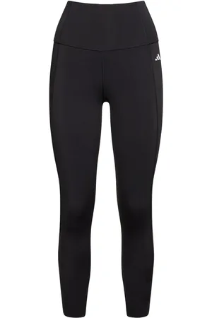 adidas Training Aeroknit 7/8 leggings with branded waistband in