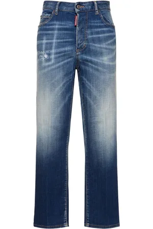 Dsquared2 Jeans Cropped De Talle Alto