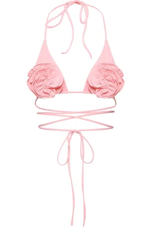 MAGDA BUTRYM Top De Bikini Triangular De Jersey