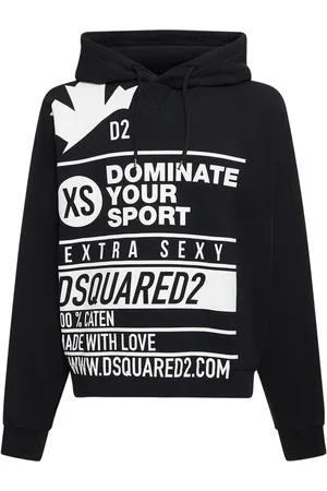 Dsquared2 Sudadera De Algodón Con Capucha