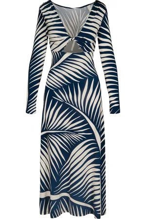 JOHANNA ORTIZ Vestido Midi De Jersey Brillante