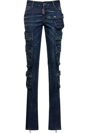 Dsquared2 Jeans Cargo De Denim De Algodón