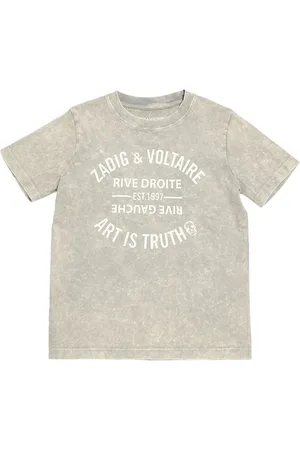 Zadig & Voltaire Camiseta De Algodón Orgánico Estampada