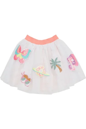 Billieblush Falda De Tul Con Apliques