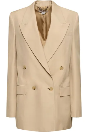 Stella McCartney Blazer Cruzado De Satén
