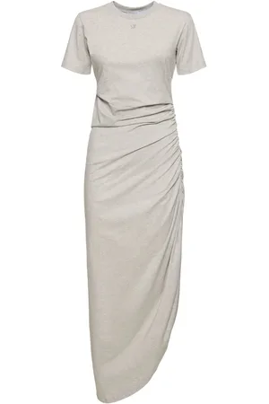 GIUSEPPE DI MORABITO Vestido Midi De Jersey De Algodón