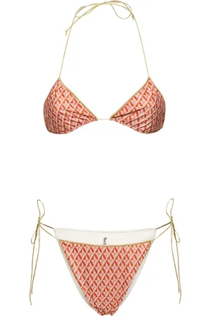 Reina Olga Bikini Triangular Con Estampado