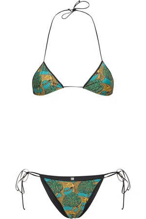 Reina Olga Bikini Triangular Con Estampado